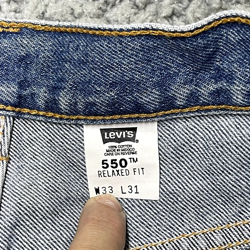 Vintage Levis 550 Jeans Men 33x31 (36